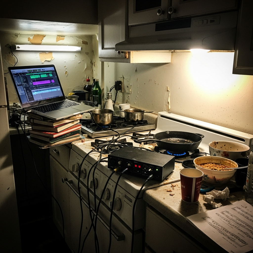 DJ Benedict Kitchen Setup